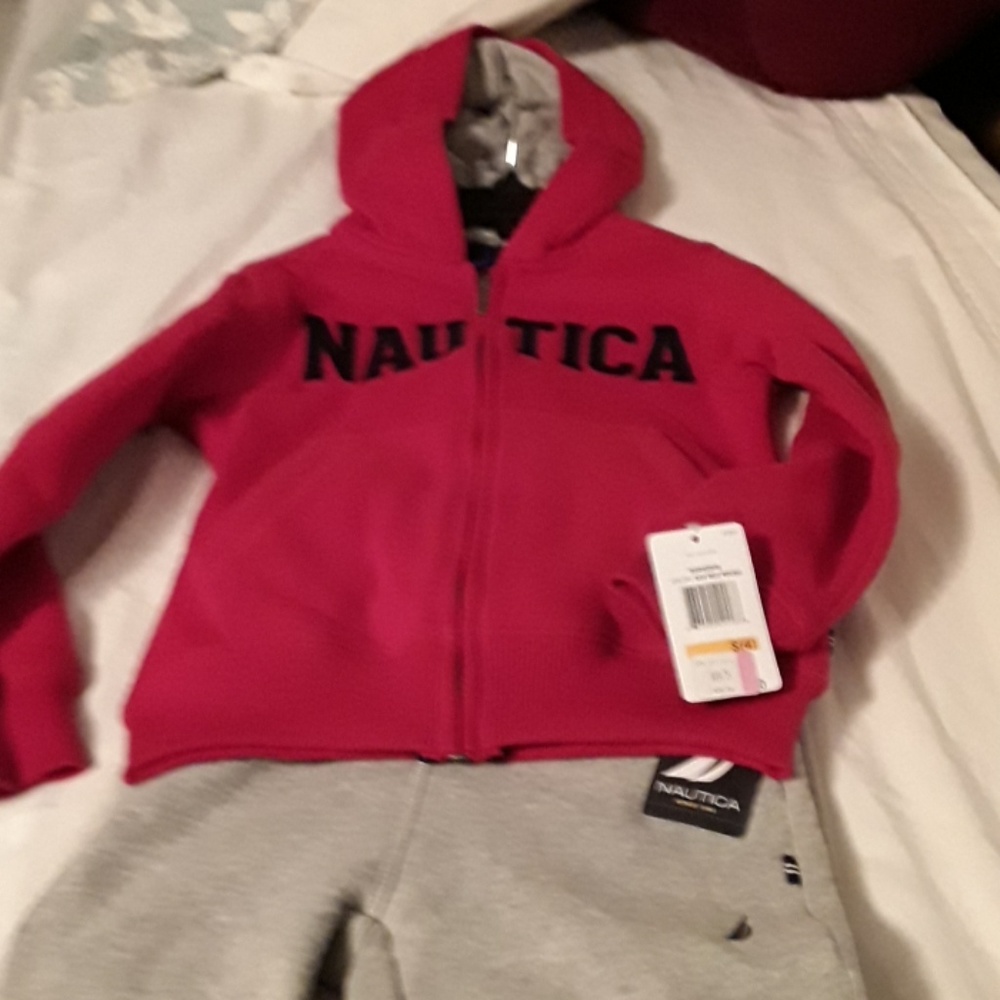 2 piece Nautica Sweatpants and sweatshirt